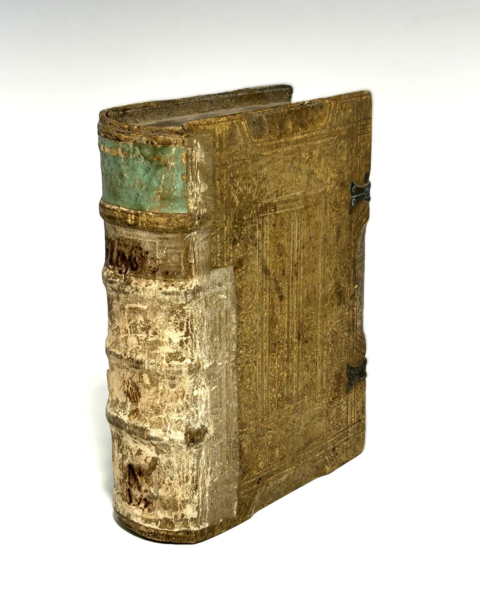 RARE LATIN LANGUAGE ROMAN LEGAL TEXT BOOK: JUSTINIAN’S INSTITUTES, LYON 1517 (1 of 13)