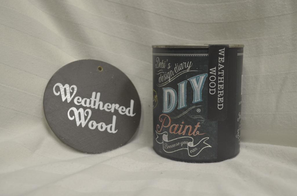 DIY Paint Weathered Wood Brown: New 16 fl oz