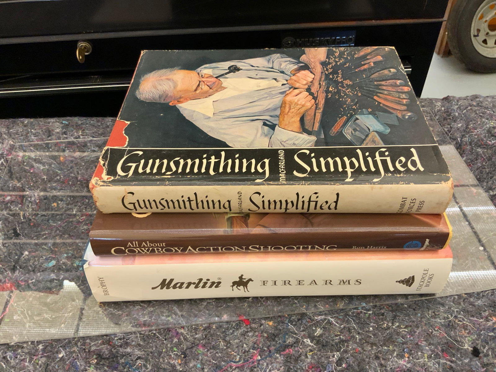 Hardback gunsmithing cowboy action marlin firearms: Gunsmithing simplified book, first edition, all about cowboy action shooting book, Marlin firearm book,