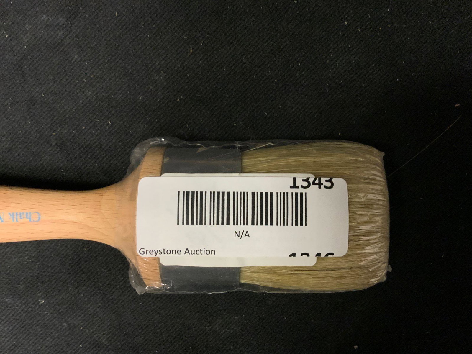 Chalk Mountain Brush: New Semi dense oval paintbrush with flat top