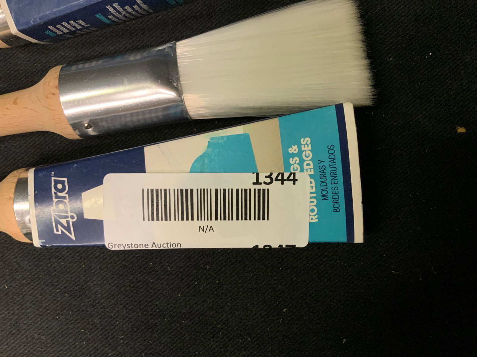Z!bra Paintbrush: New Fan brush perfect for moldings and rounded edges