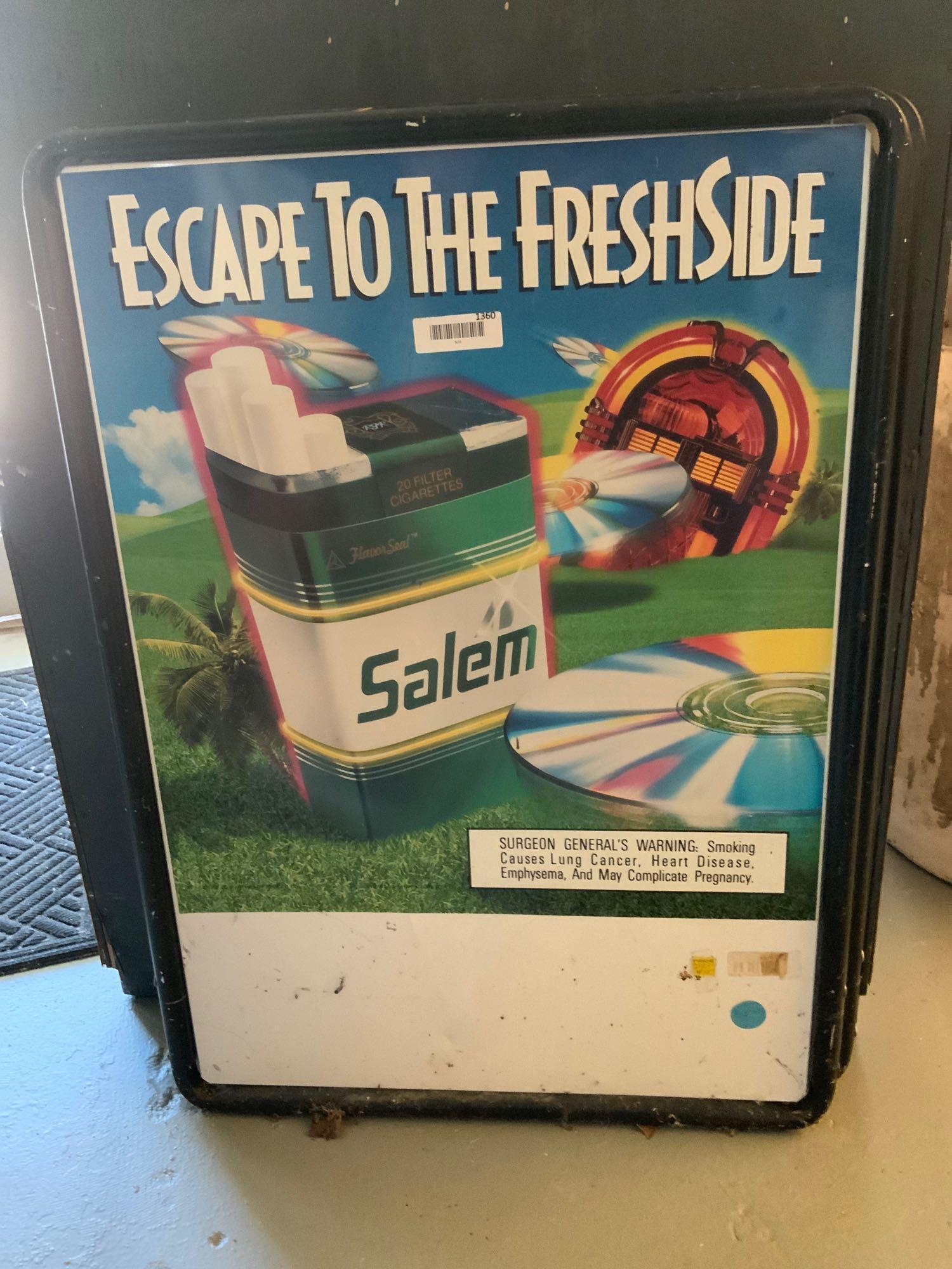 Two cigarette advertising pieces (1 of 4)