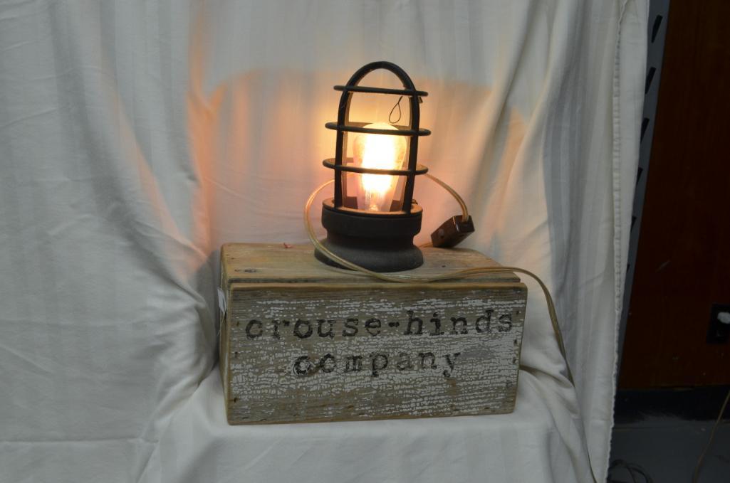 Rustic Light: Rustic Antique Lamp 1ft x 7"