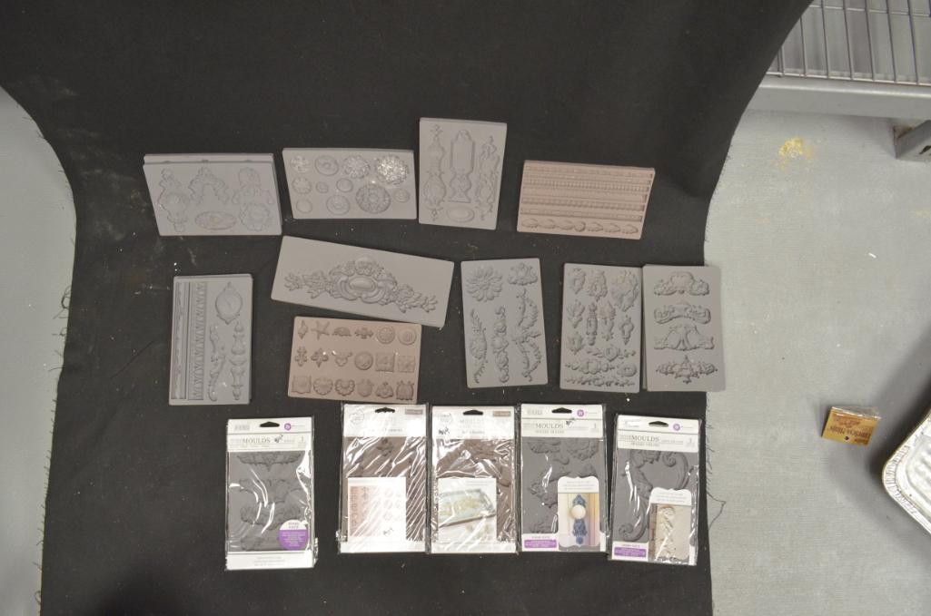 Vintage Art Molds: 15 different kinds of Vintage Architecture molds A fraction are slightly used, most are like new