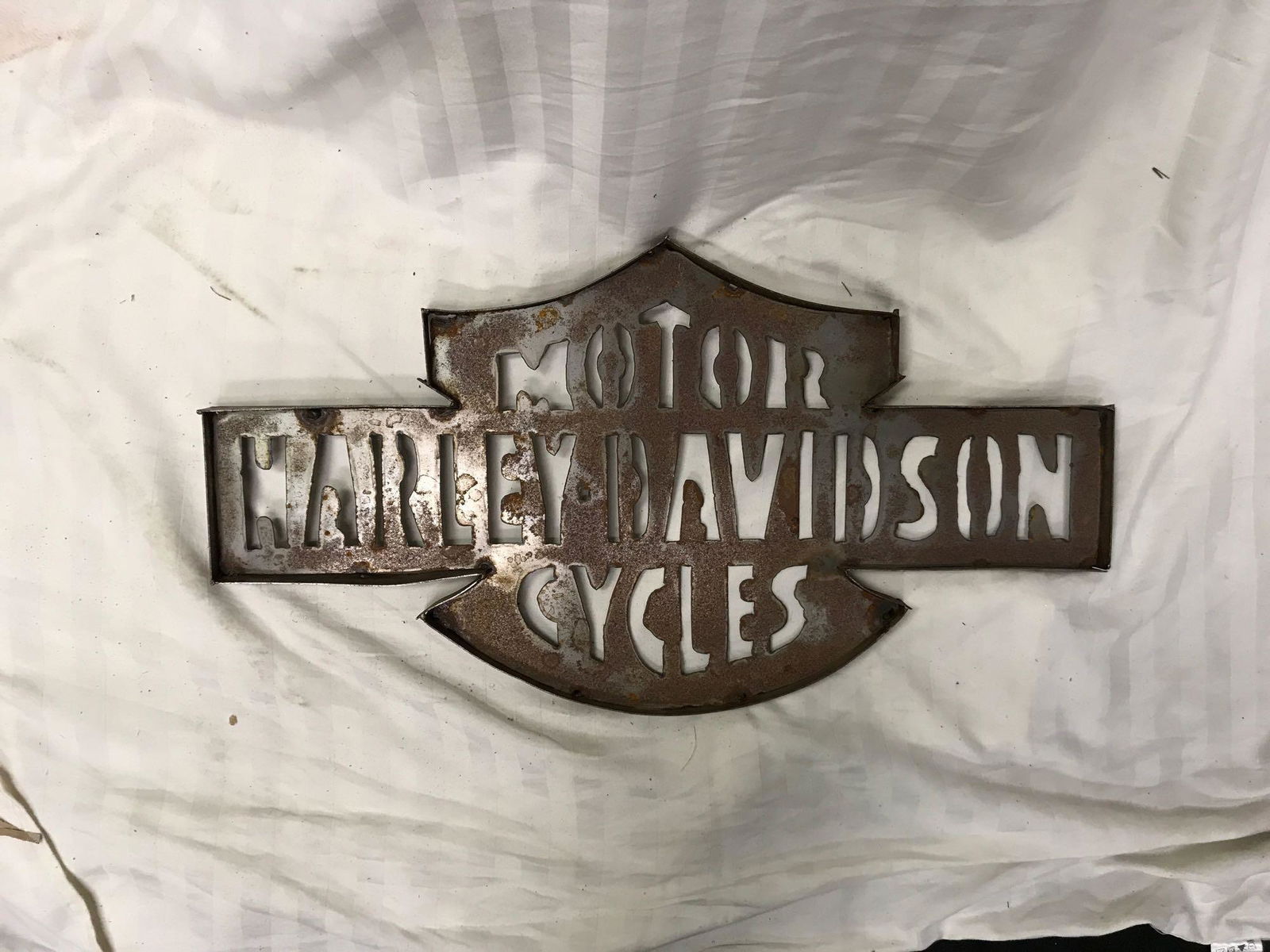 Vintage Harley Davidson sign (1 of 3)