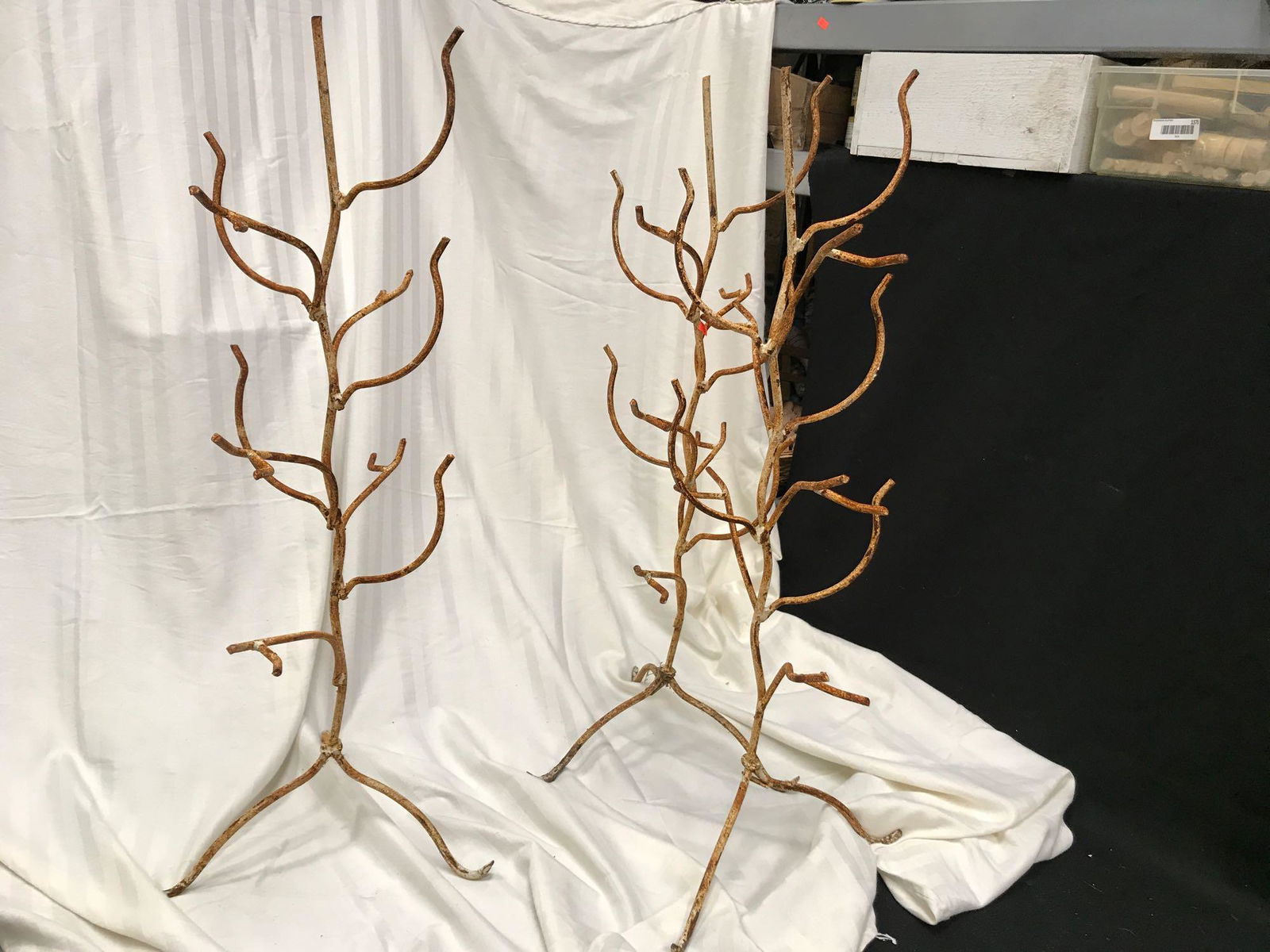 Rustic Tree Sculptures (1 of 5)