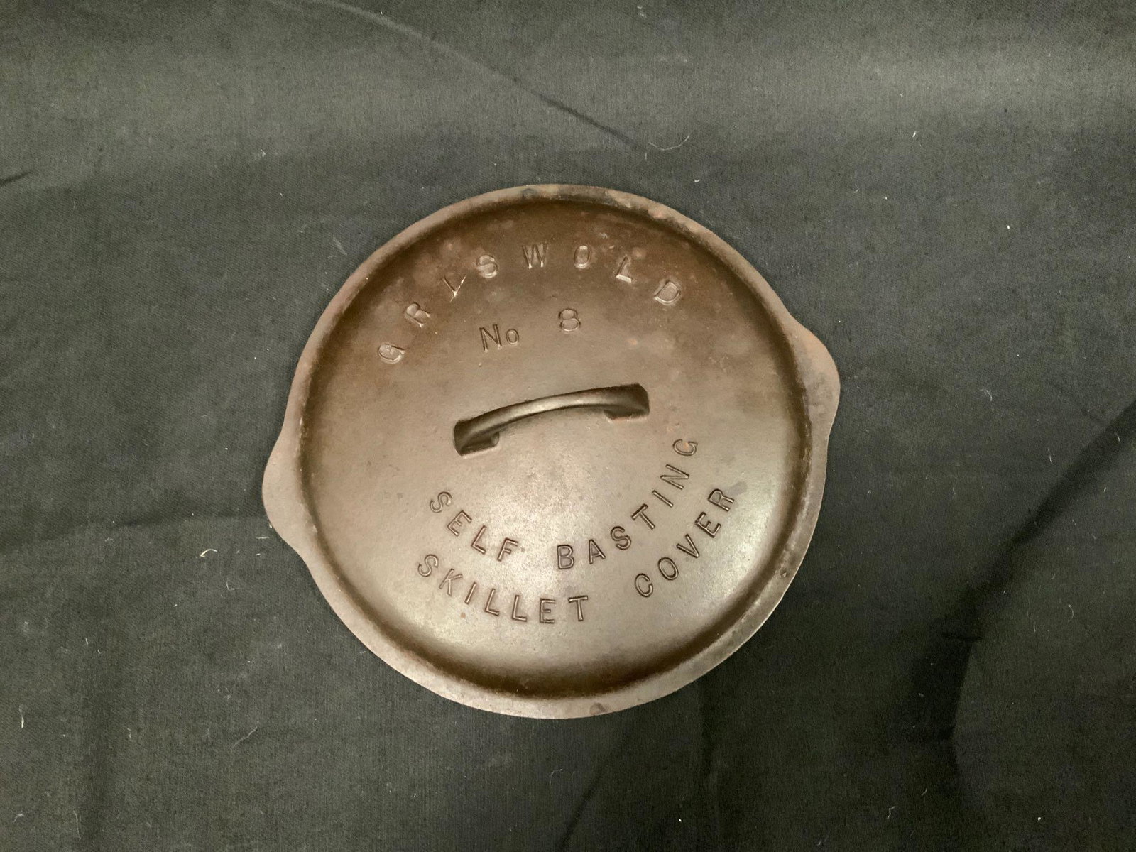 Griswold: Griswold #8 self-basting skillet cover, patented September 22, 1925 Erie PA USA 468a