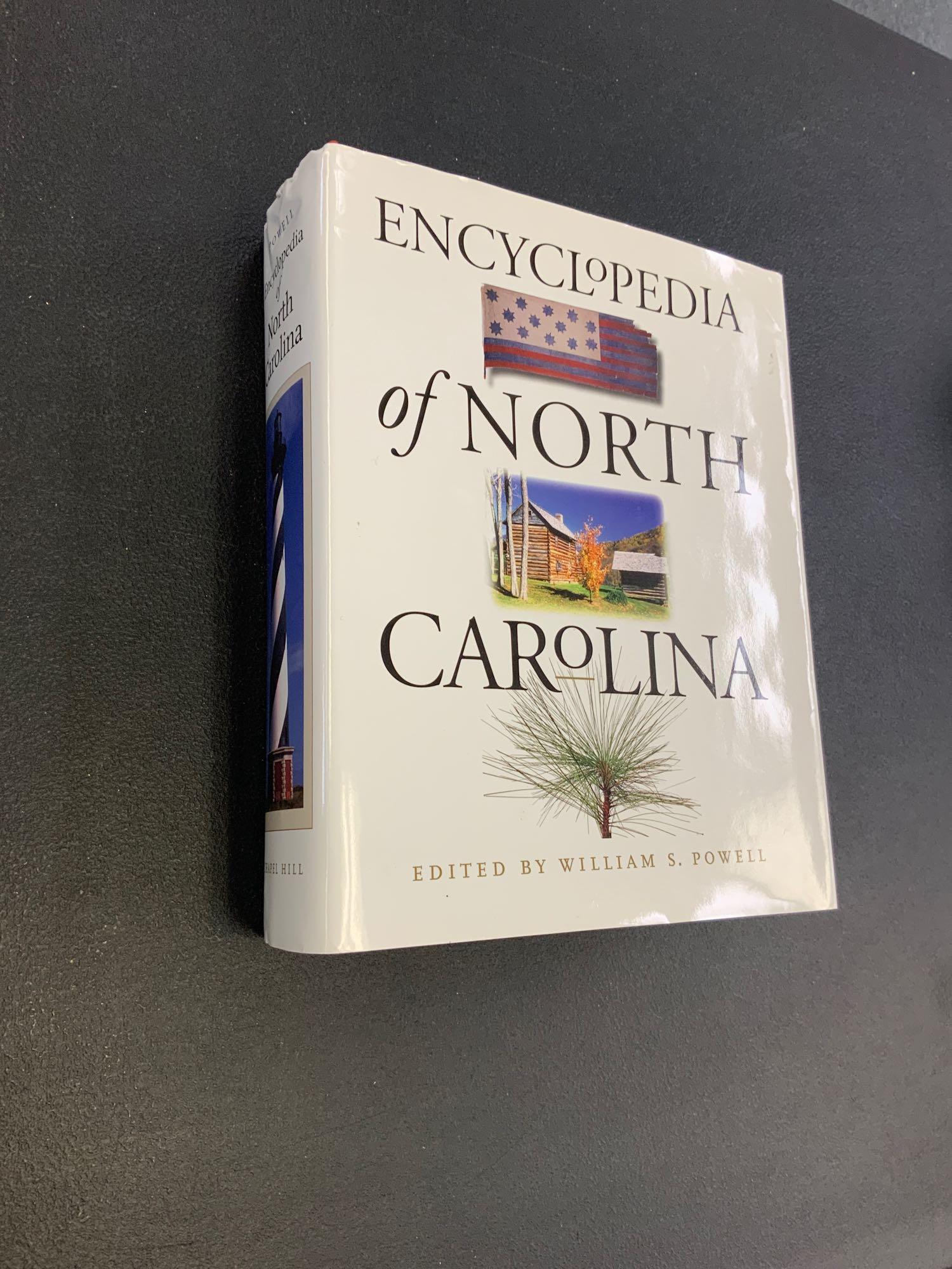 Encyclopedia of North Carolina: Encyclopedia of North Carolina edited by William S Powell, large book refer to pictures for condition looks to be signed by the author, William S Powell...