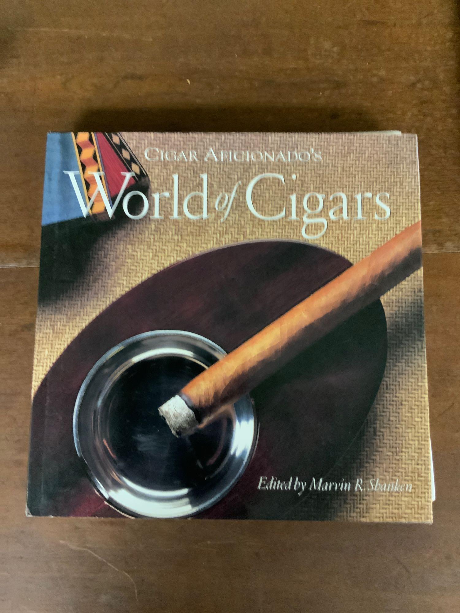 Large coffee table book, art of cigars: Large coffee table book art of cigars edited by Marvin R. Shanken, cigar aficionado’s, and world of cigars...2 books