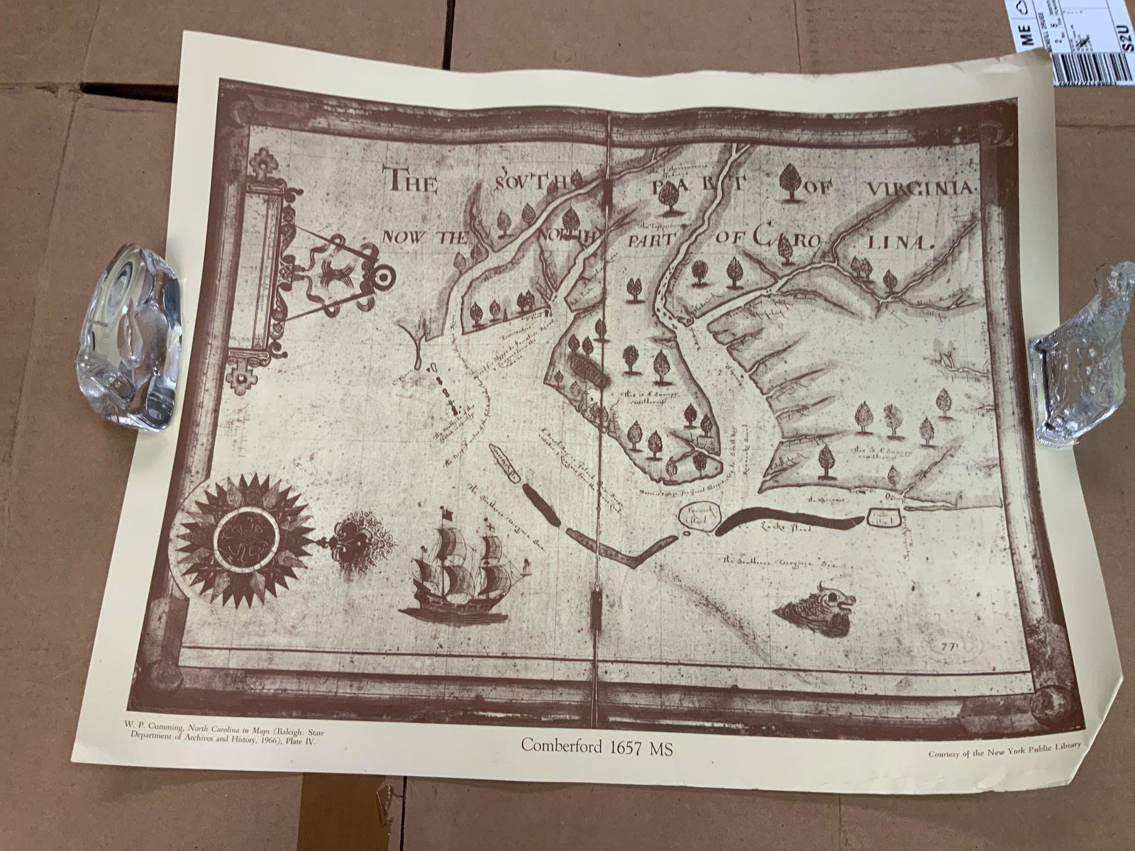 The south part of Virginia map (1 of 4)