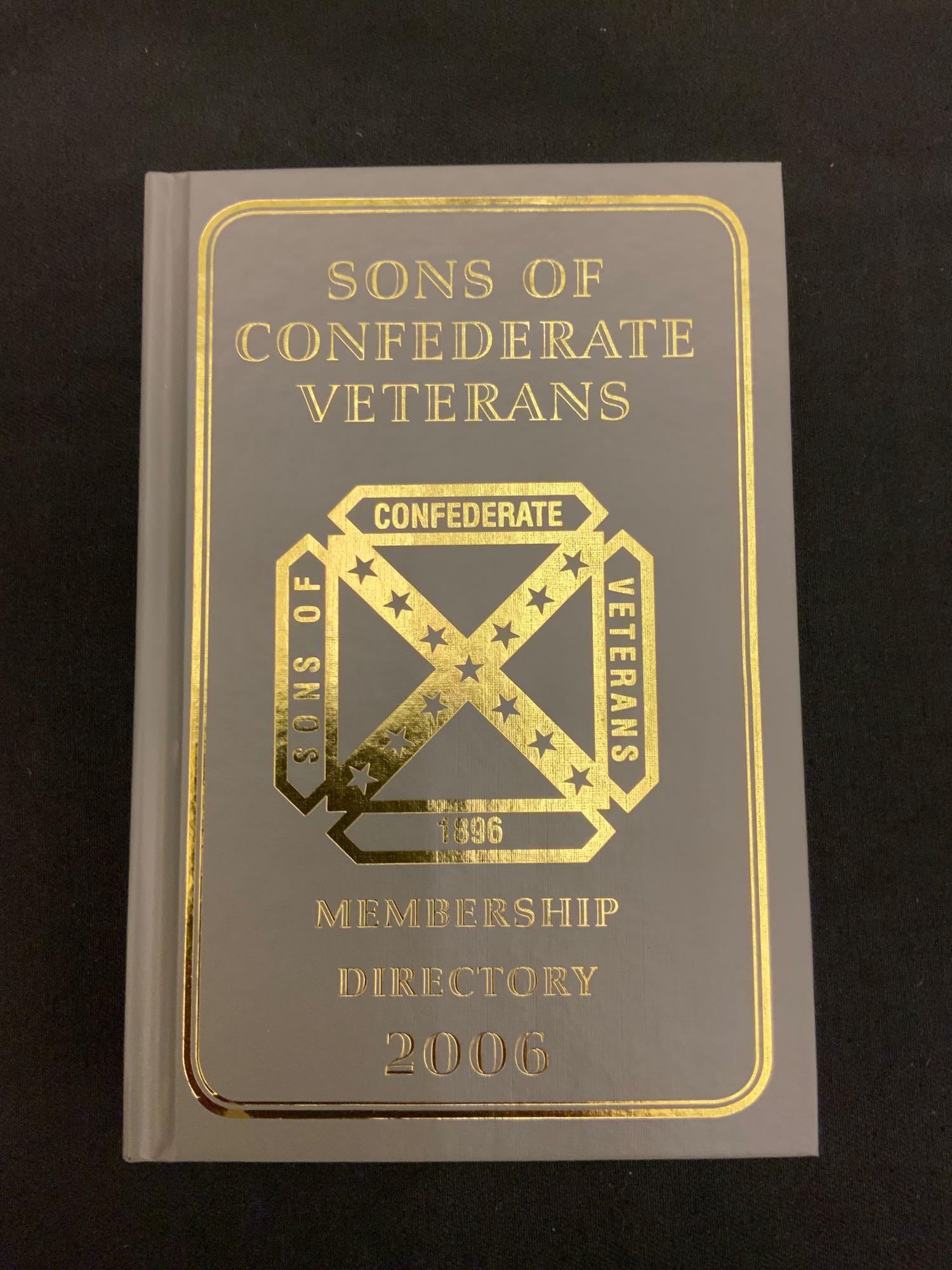 Hardback book, Sons of Confederate veterans (1 of 4)