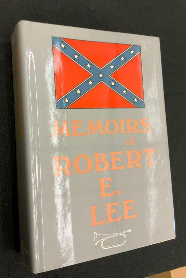 Hardback book, memoirs of Robert E. Lee (1 of 5)