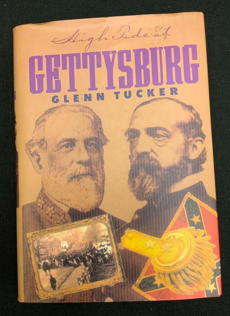 Hardback book, high tide at Gettysburg (1 of 3)