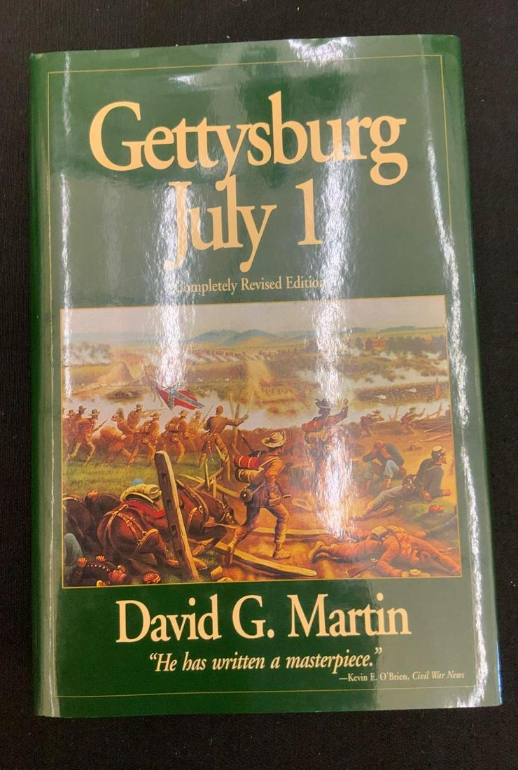 Hardback book, Gettysburg July 1 (1 of 6)