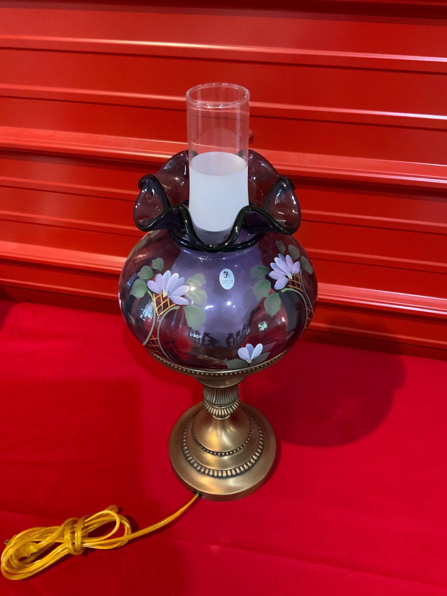Purple Fenton lamp (1 of 4)
