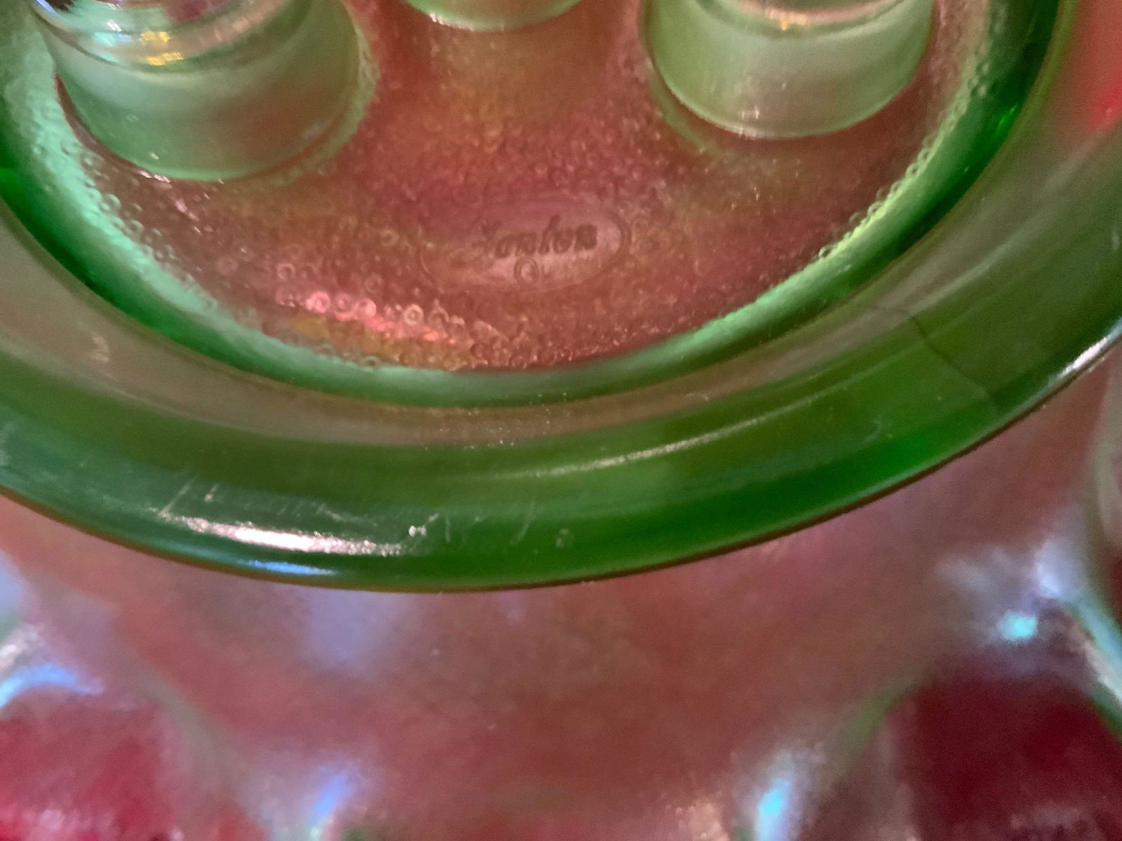 Fenton Epergne 5 piece set (1 of 6)