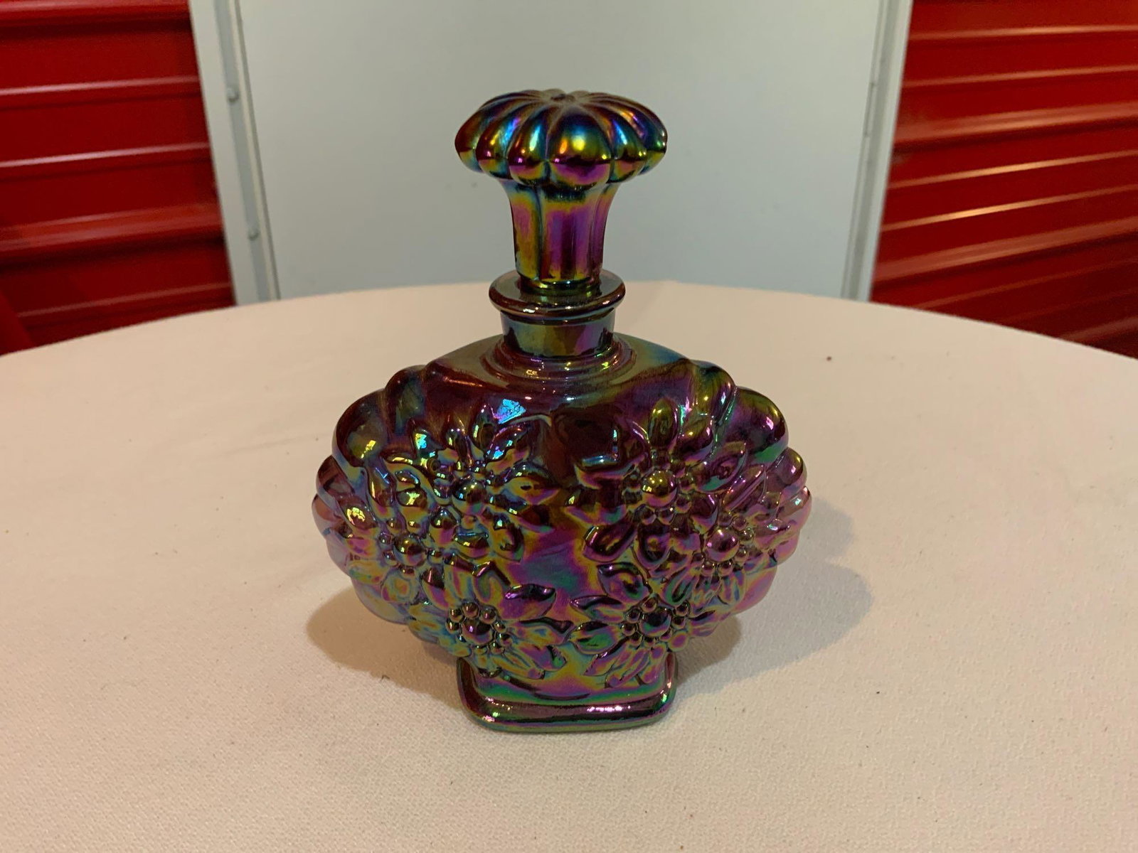 Fenton, Carnival perfume bottle (1 of 3)
