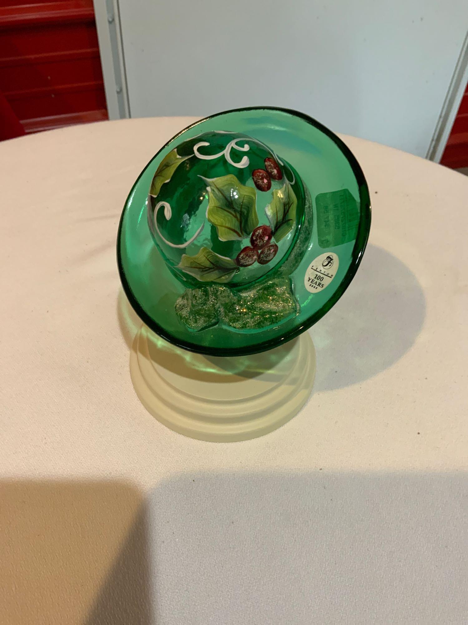 Fenton, Emerald green hat (1 of 3)