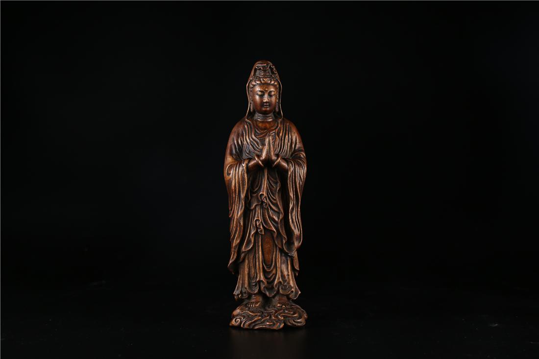 A AVALOKITESHVARA STATUE (1 of 9)
