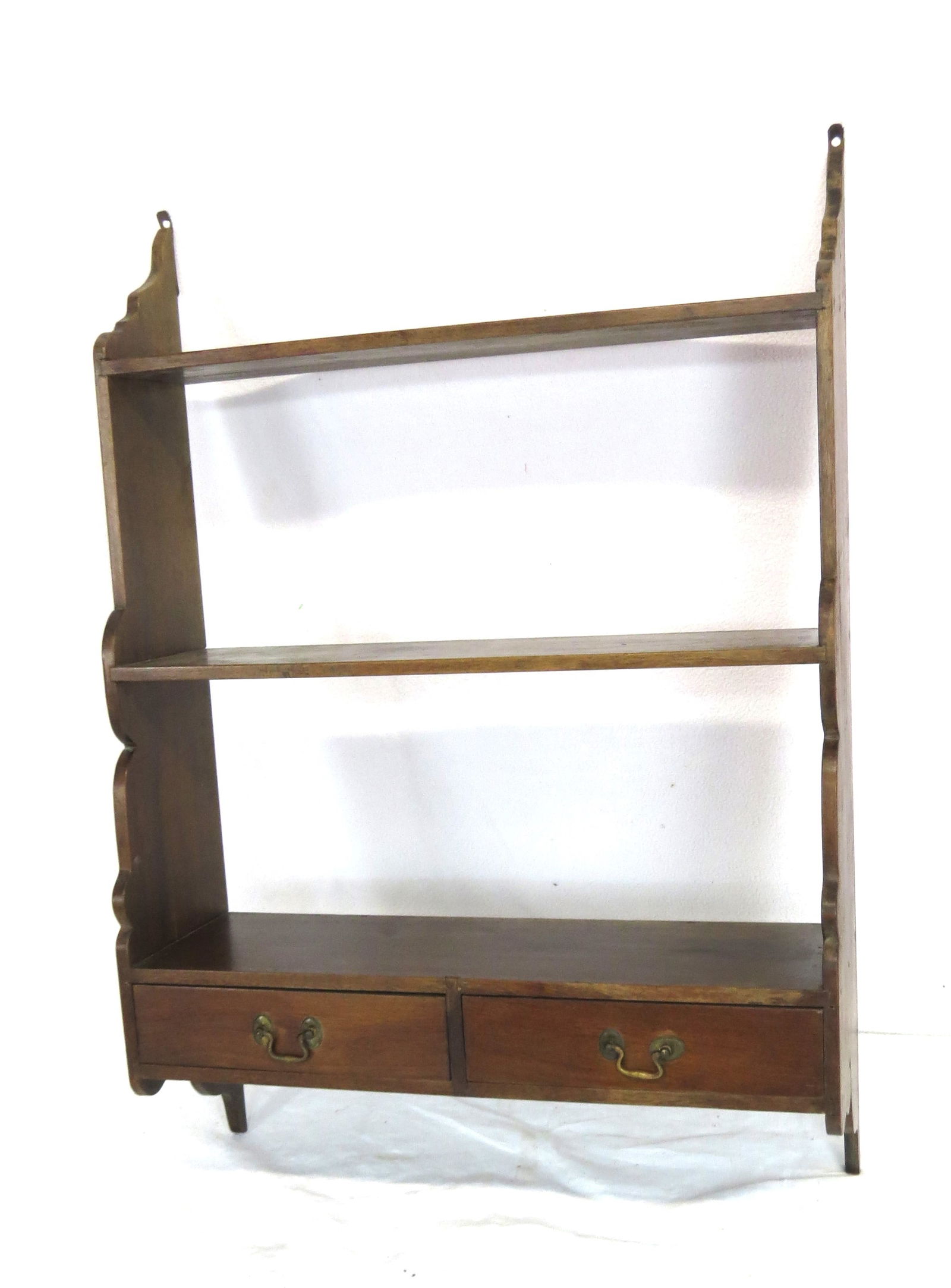 Early hanging shelves with two drawers (1 of 5)