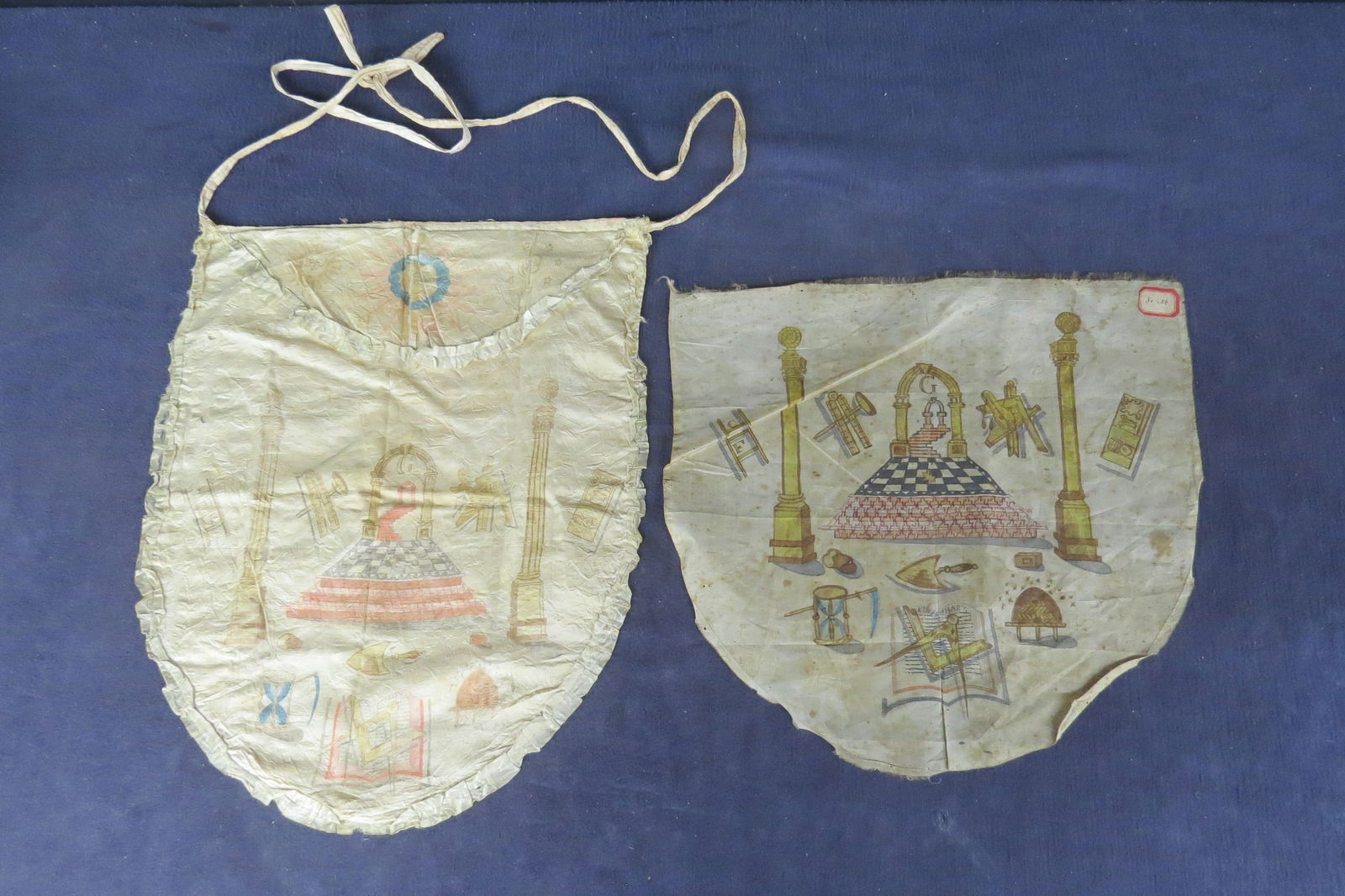Two Masonic Aprons (1 of 6)