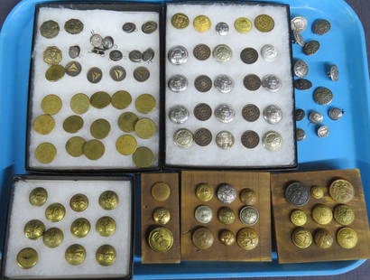 Tray lot miscellaneous buttons: Tray lot miscellaneous buttons
