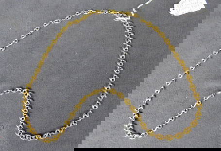 14K gold chain: 14K gold chain, 30&rdquo; long, weighs 21.8 dwt