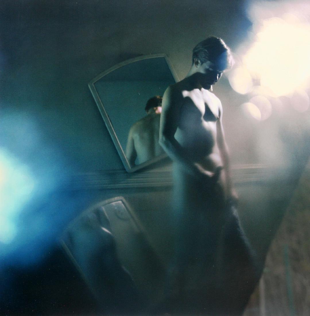 James Bidgood (b. 1933): Pan, c. 1990, Photographic Color Print, 15" x 15", Signed on Verso, c. 1967/2005, Edition 3/25, Framed