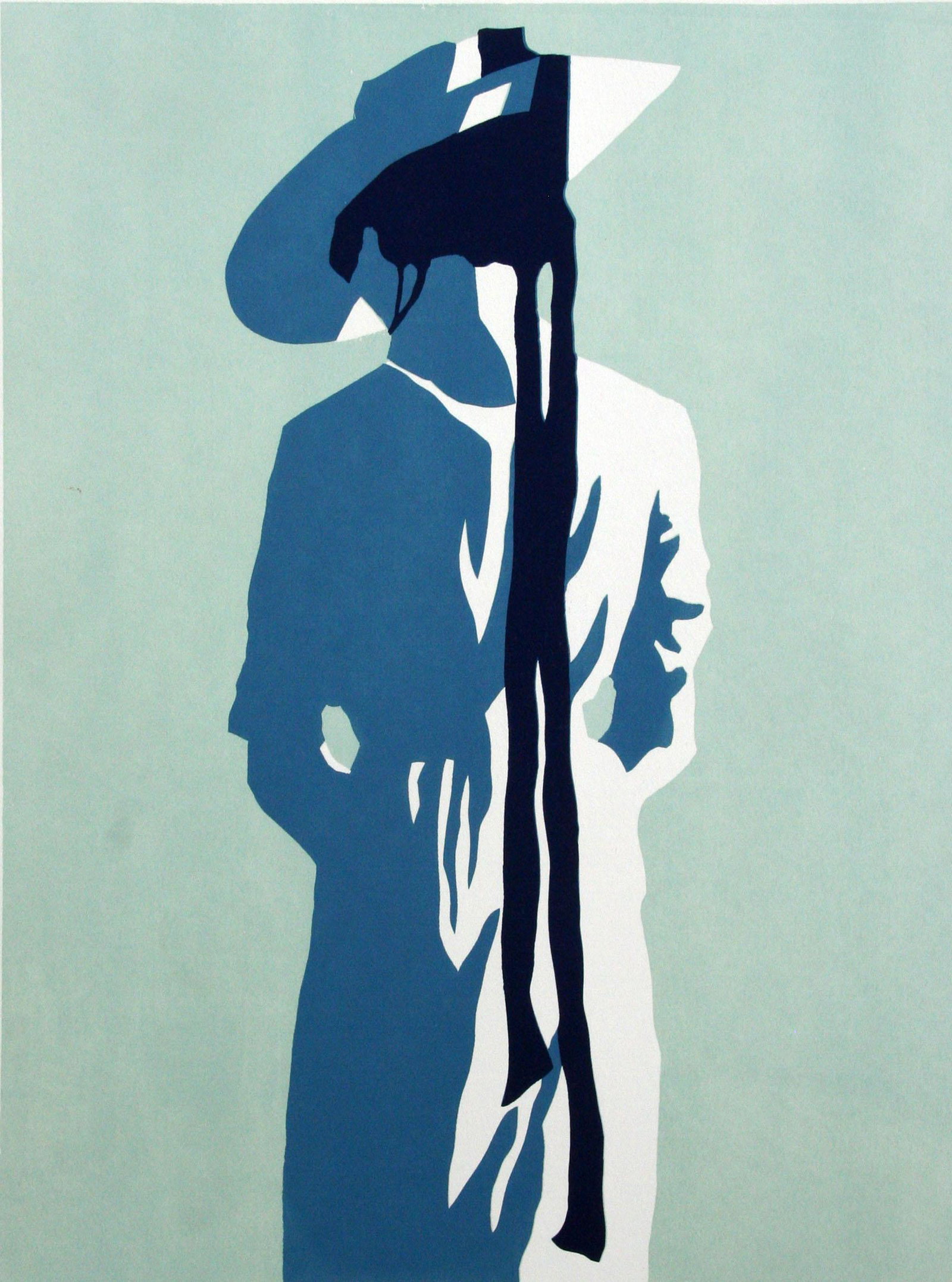 Richard Segalman (b. 1934): "Satin Ribbon", c. 2000, Serigraph, 18" x 14", Signed Lower Right.