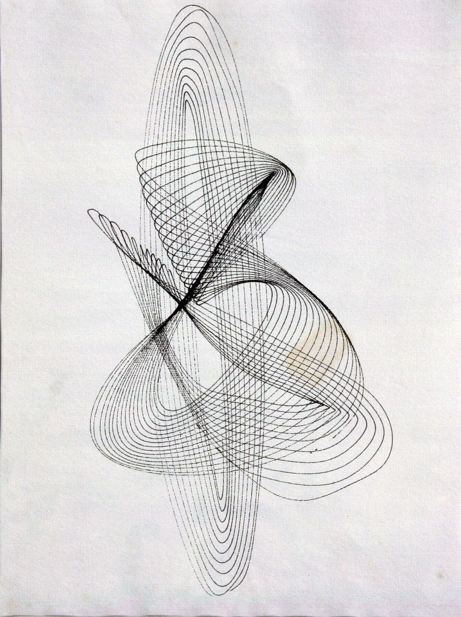 Konrad Cramer (1888-1963): Sympalmagraph, 20th Century, 9" x 12", Estate Stamp on Verso.