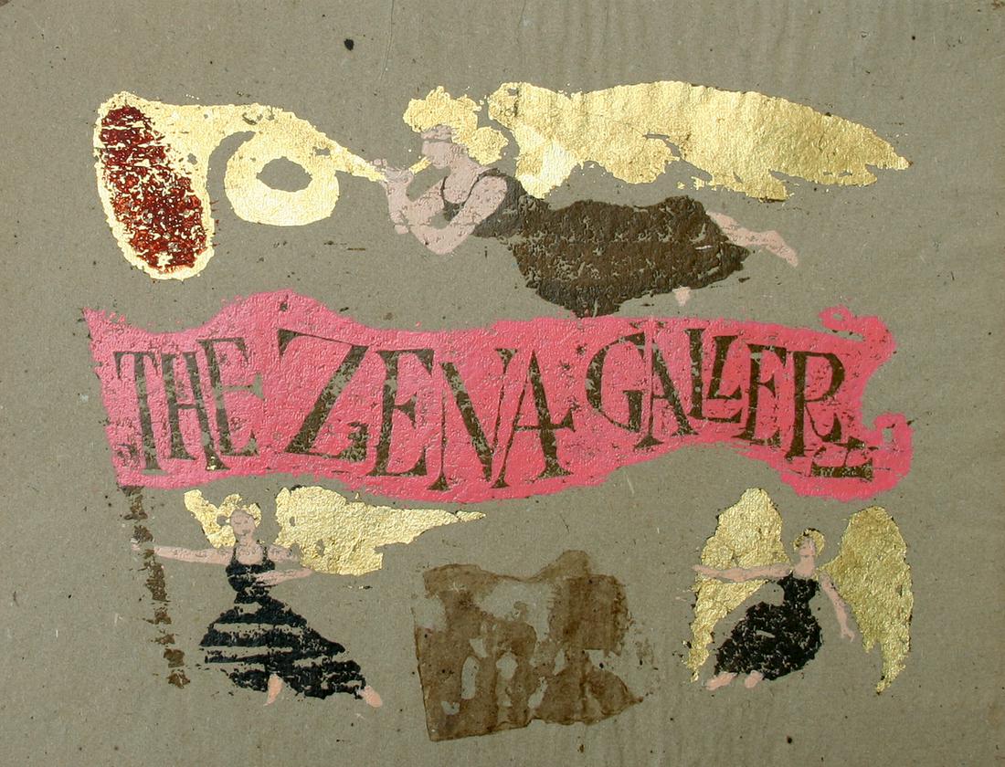 Doris Lee (1905-1983): "The Zena Gallery", c. 1950, Mixed Medie, 11.5" x 15", Unsigned.