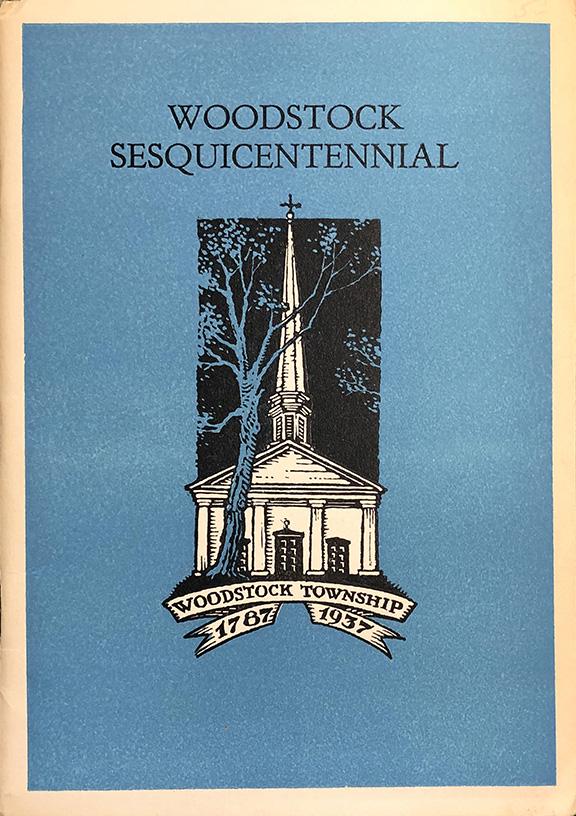 Unknown: Woodstock Sesquicentennial Celebration Booklet (1987-1937) 8" x 5.5".