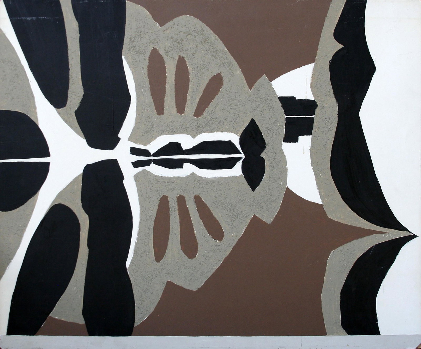 Robert Angeloch (1922 - 2011): "Untitled - Abstract"; c. 1980; Oil on Canvas Board; 20" x 24"; Signed on Verso; Unframed