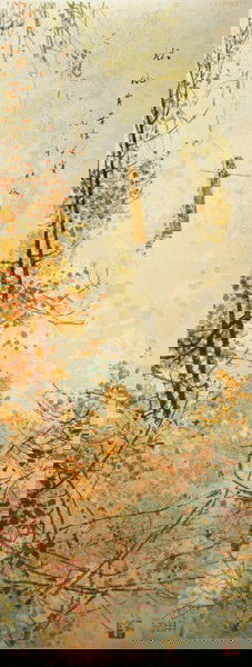 Chen Chi - Abstract Asian Landscape: Name: Chen Chi Title: Abstract Asian Landscape Date of piece: nd Medium: color lithograph Edition: 127/300 Signature: lower right Size: 46x18 Framed: no Reserv