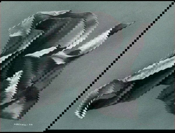 Henry Billings - Forms in Light #27: Name: Henry Billings Artist Date: 1901-1985 Title: Forms in Light #27 Date of piece: 1960 Medium: pastel on paper Signature: lower right Size: 15.5x20.5 Framed: yes<