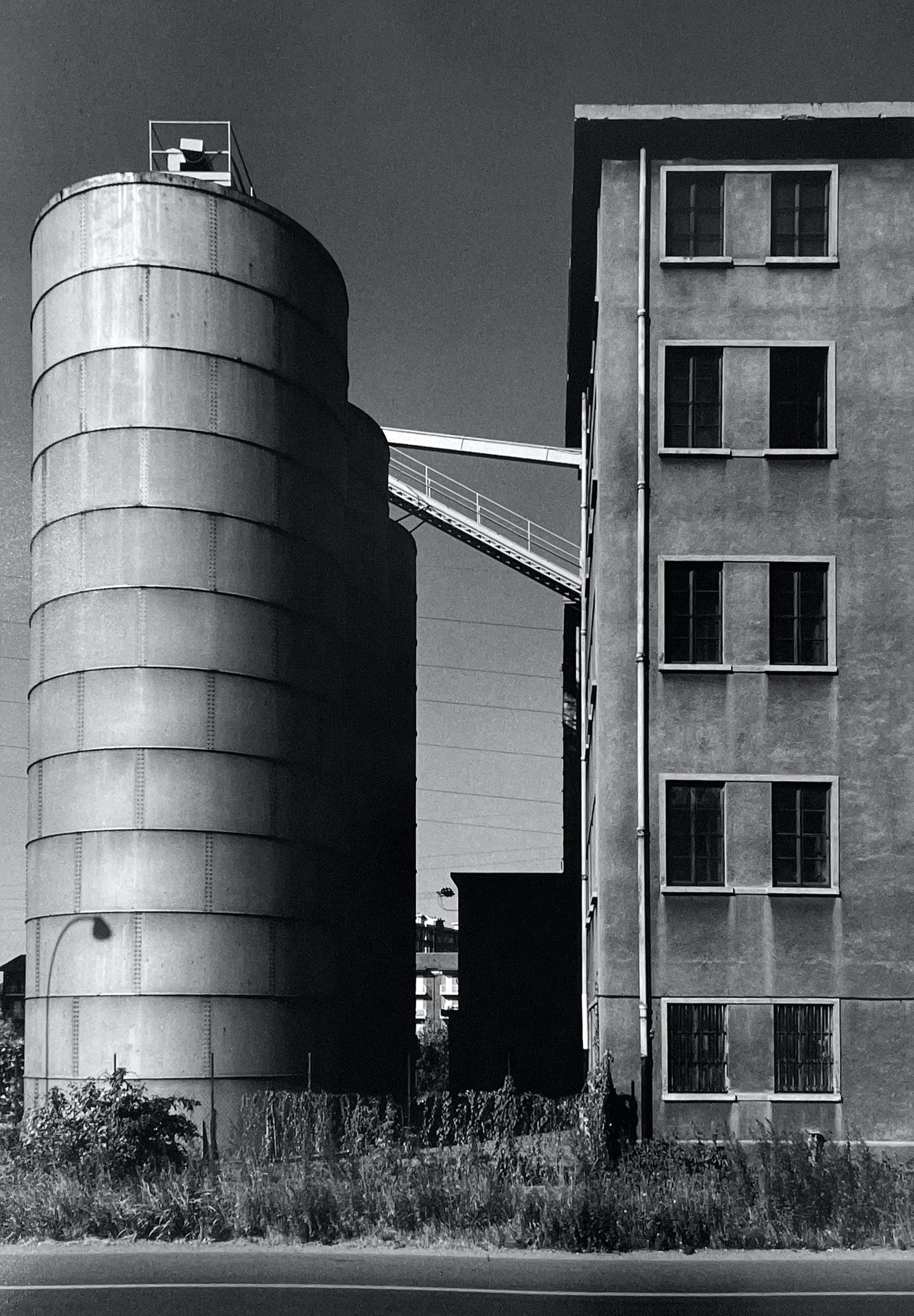 Gabriele Basilico (1944 - 2013): "Untitled"; c. 1980; Gelatin Silver Print; 12.25" x 8.5"; Signed and Stamped on Verso; Unframed; Note: inscribed on verso "Pl. 6 via Rogoredo".