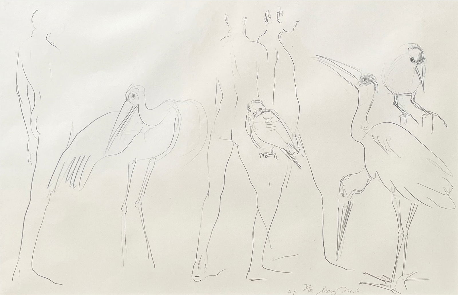 Mary Frank (English, b. 1933) (1 of 4)