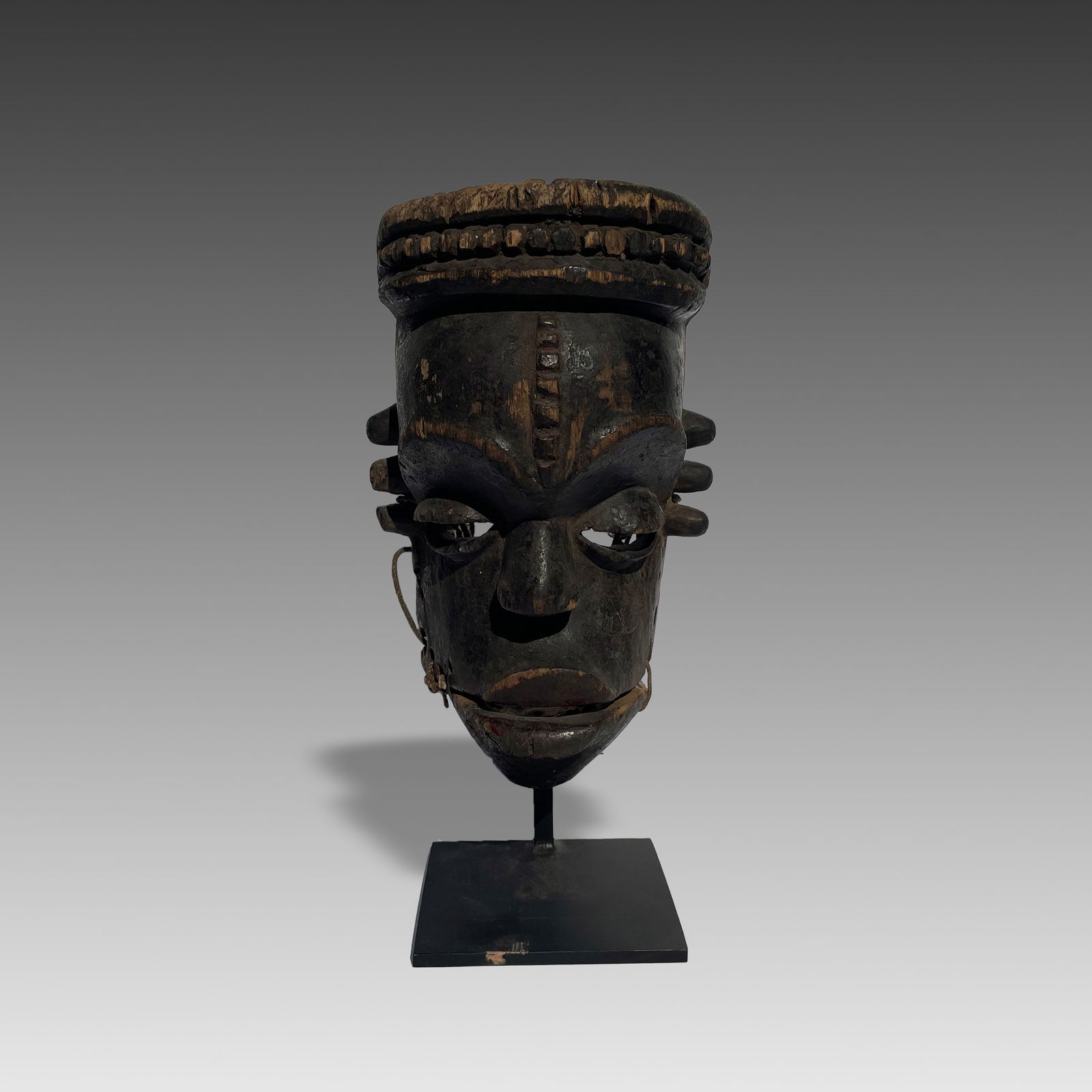African Ibibio Mask with Articulated Jaw (1 of 6)