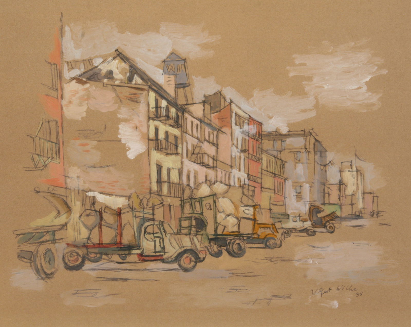 Ulfert Wilke (American, 1907 - 1987) (1 of 4)