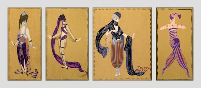 Erte (Russian - French, 1892 - 1990)
