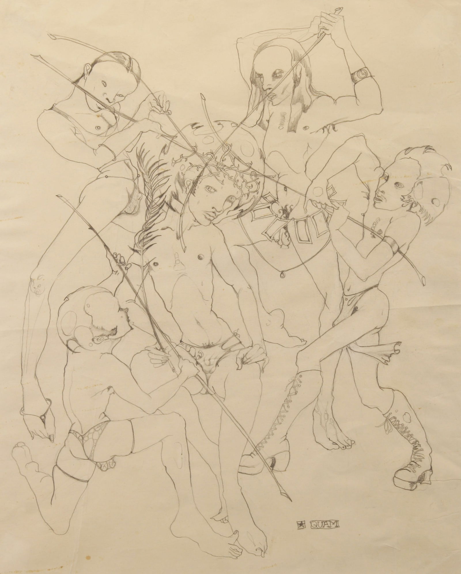 Mylo Quam (American, 1941 - 1996) (1 of 4)