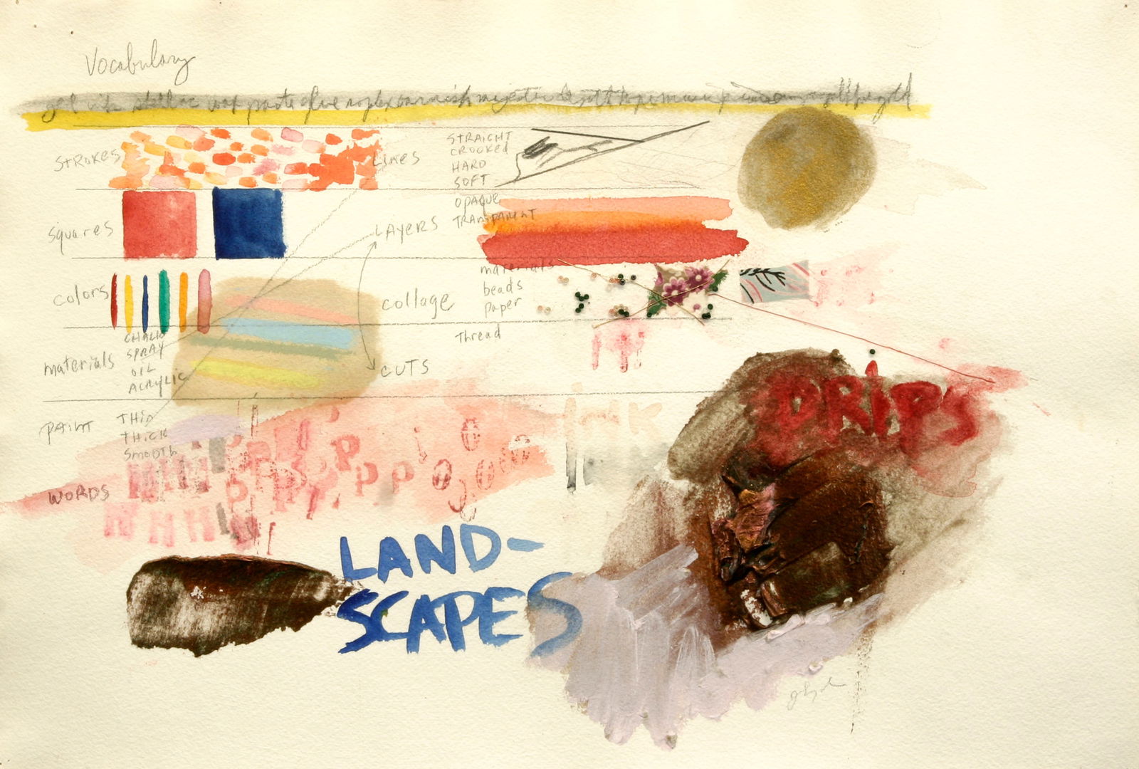 Joan Snyder (American, b. 1940) (1 of 4)