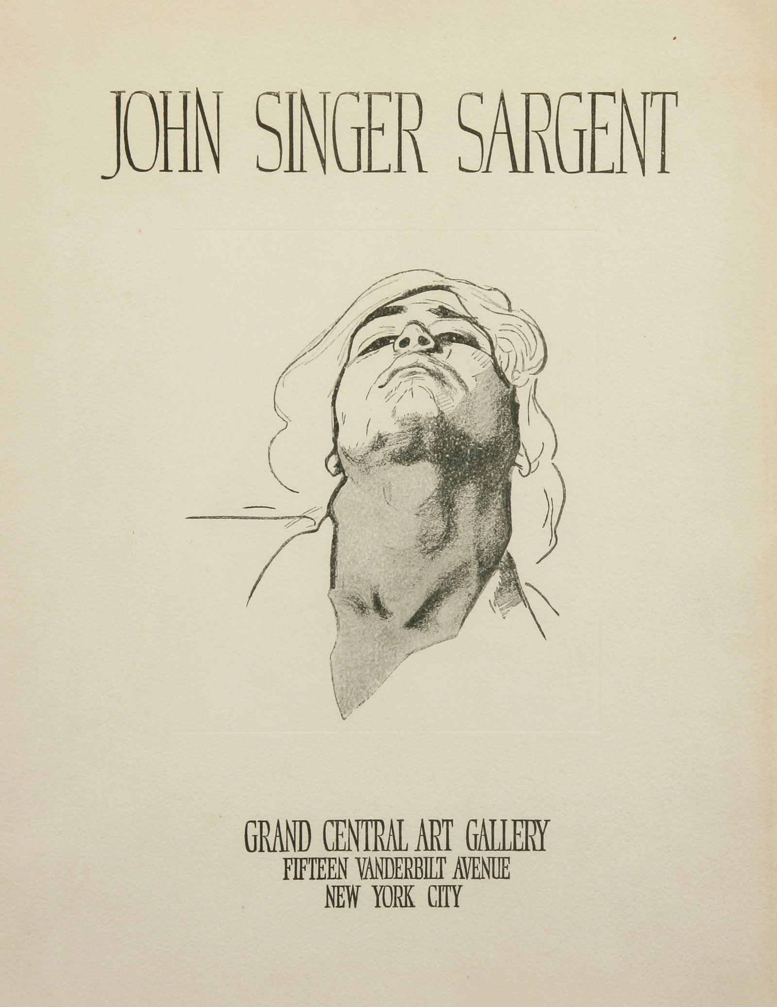 Grand Central Art Galleries - John Singer Sargent (1 of 5)