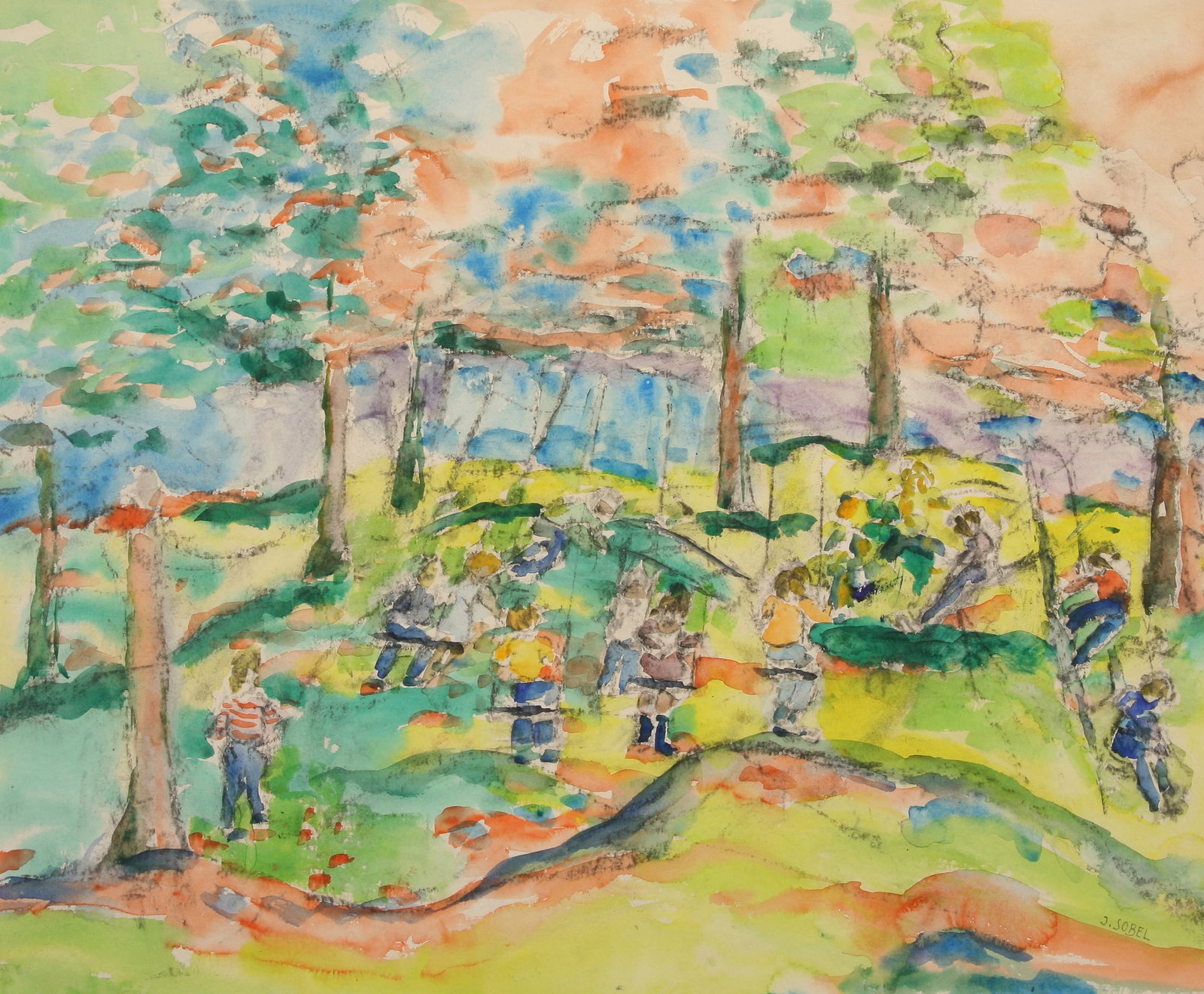 Jehudith Sobel (Polish, 1924 - 2012) (1 of 4)