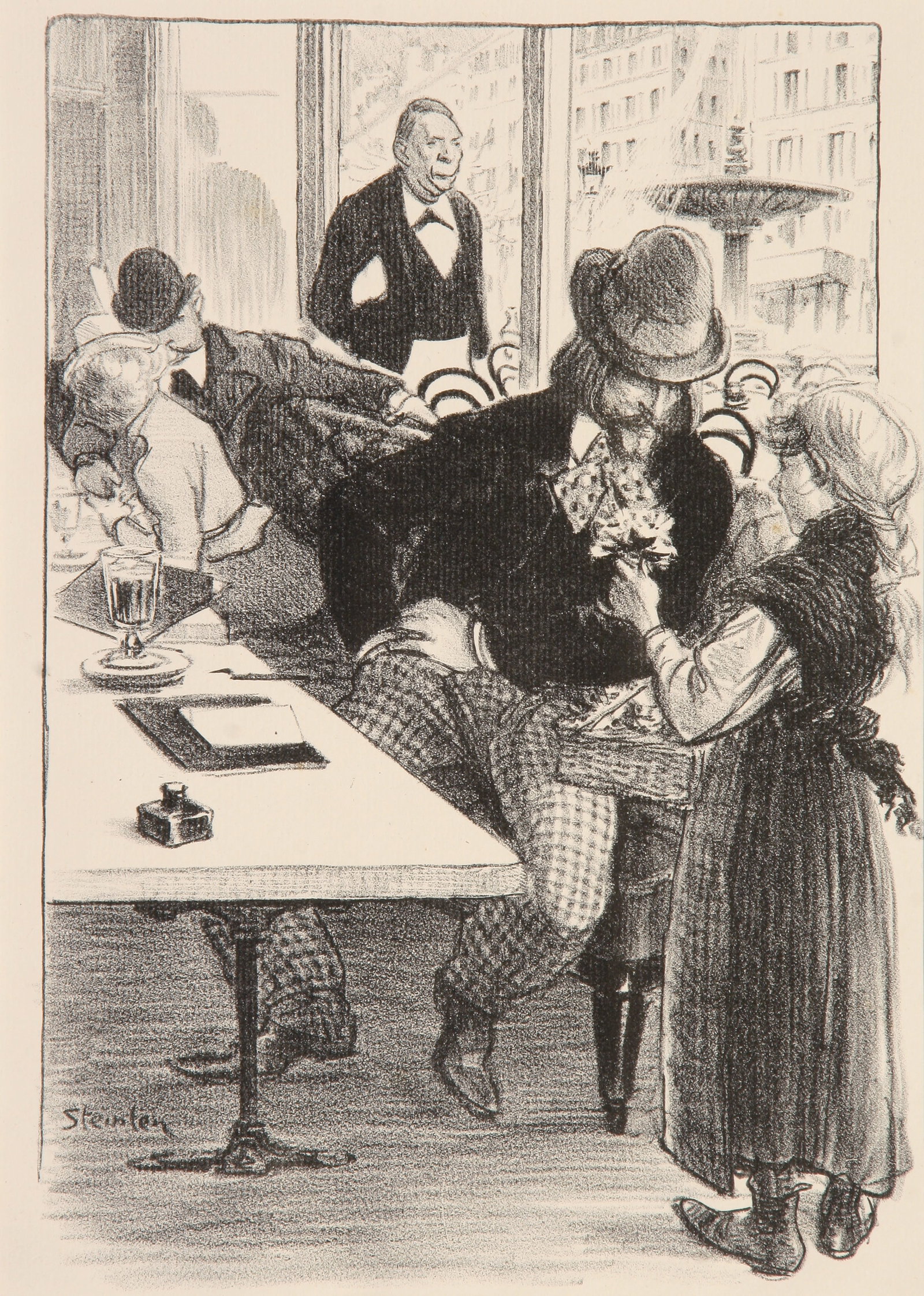 Théophile Alexandre Steinlen (Swiss-born French, 1859 - 1923) (1 of 4)