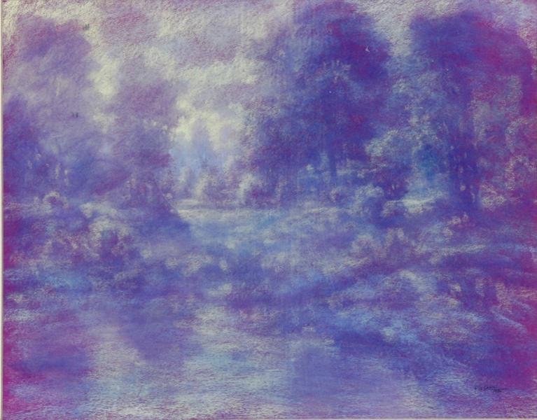 Philip Lekki (b. 1949): Lot of 3 Landscapes (538a, b, and c), 1986-1988, Pastel on Paper, All Approximately 19" x 25," 2 Signed Lower Right, Unframed.