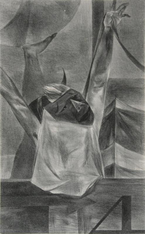 Yasuo Kuniyoshi (1893-1953): Carnival, c. 1950, Lithograph, 16" x 10", Signed Lower Right, Framed. Inscribed "to Woody and Jane (Broun) - Sara and Yas (Kuniyoshi)" Lower Left.