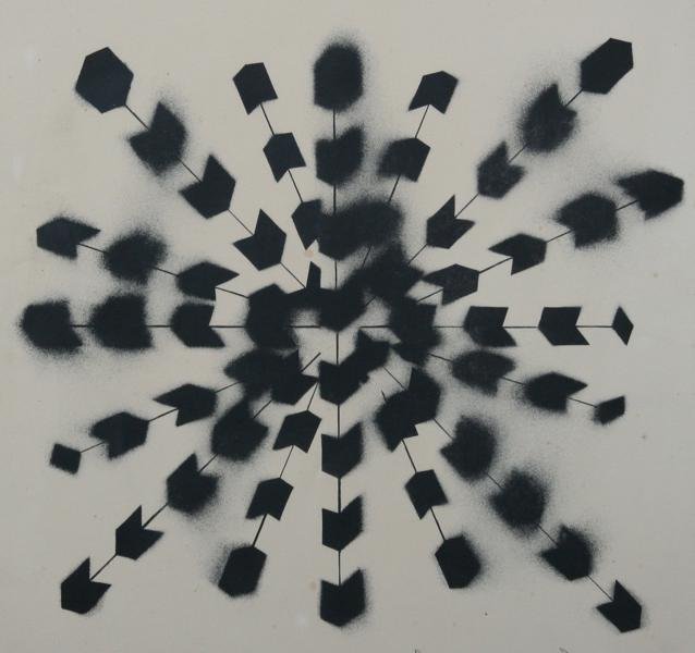 Allan D'Arcangelo (1930-1998): Constellation, 1972, Screenprint, 22" x 22", SLR, AP VI/XI, Framed