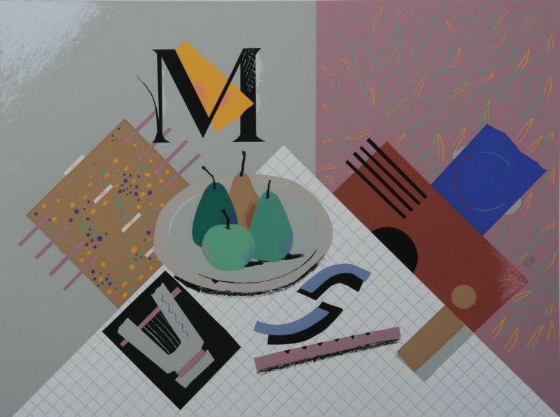 Milton Glaser (b.1929): Hidden Music, c. 1985, Serigraph on Arches Paper, 18" x 23.5", SLR, Ed. 10/150, Framed