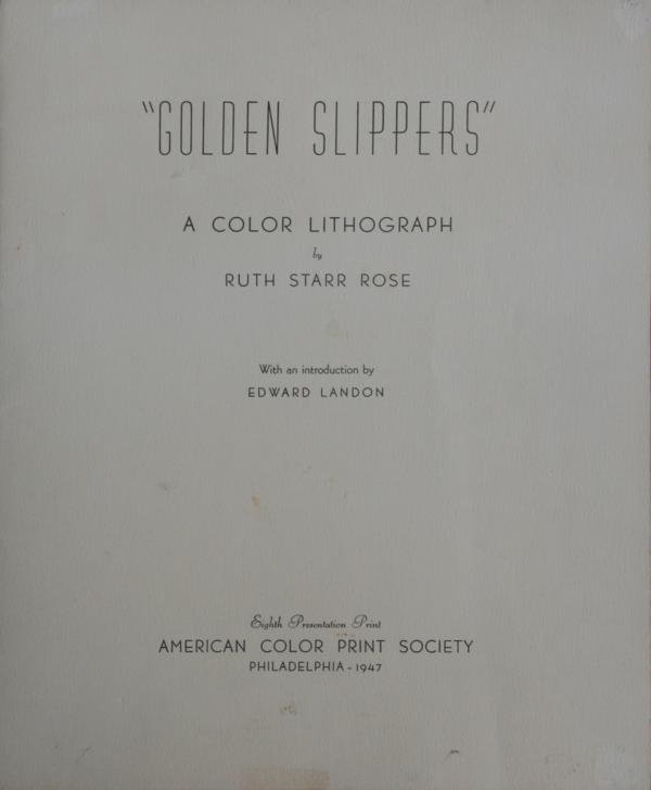 Ruth Starr Rose (1887-1965) (1 of 5)